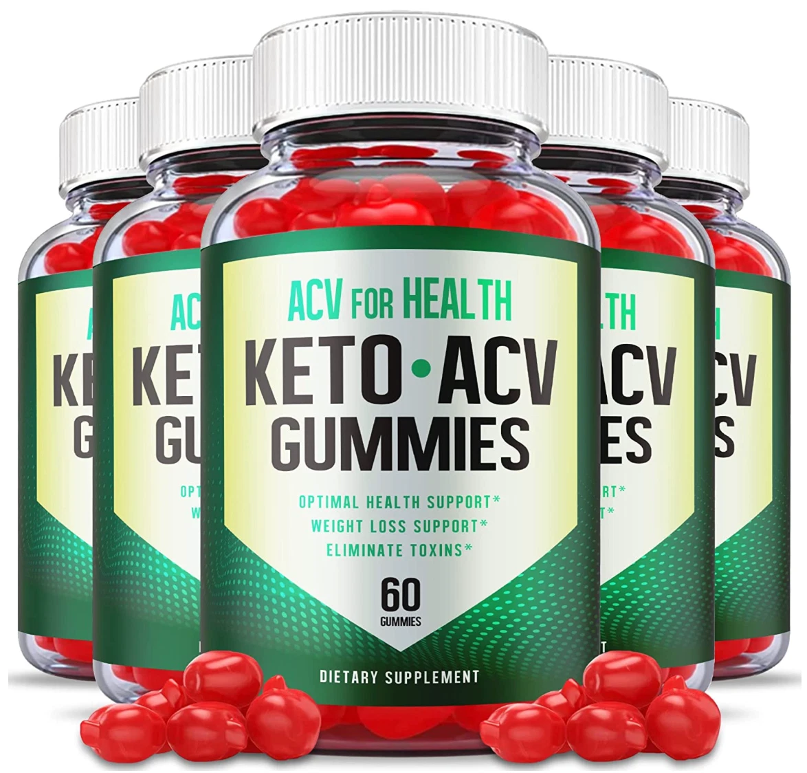 (5 BOTTLES ) ACV for Health Keto Gummies Weight Loss with Apple Cider Vinegar