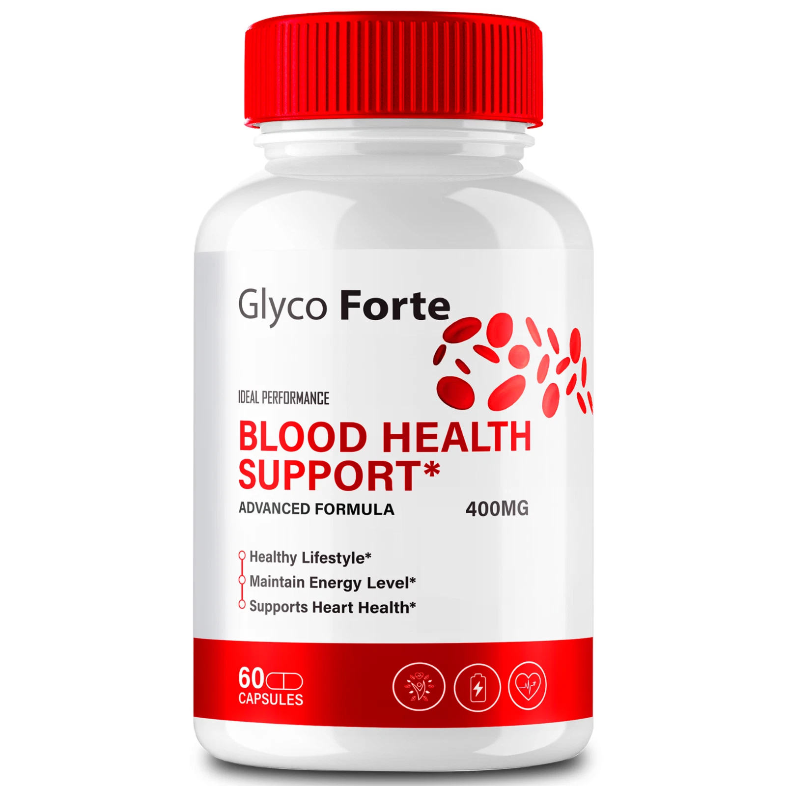 Glyco Forte Blood Support Pills , GlycoForte for Blood Pressure & Sugar 60ct