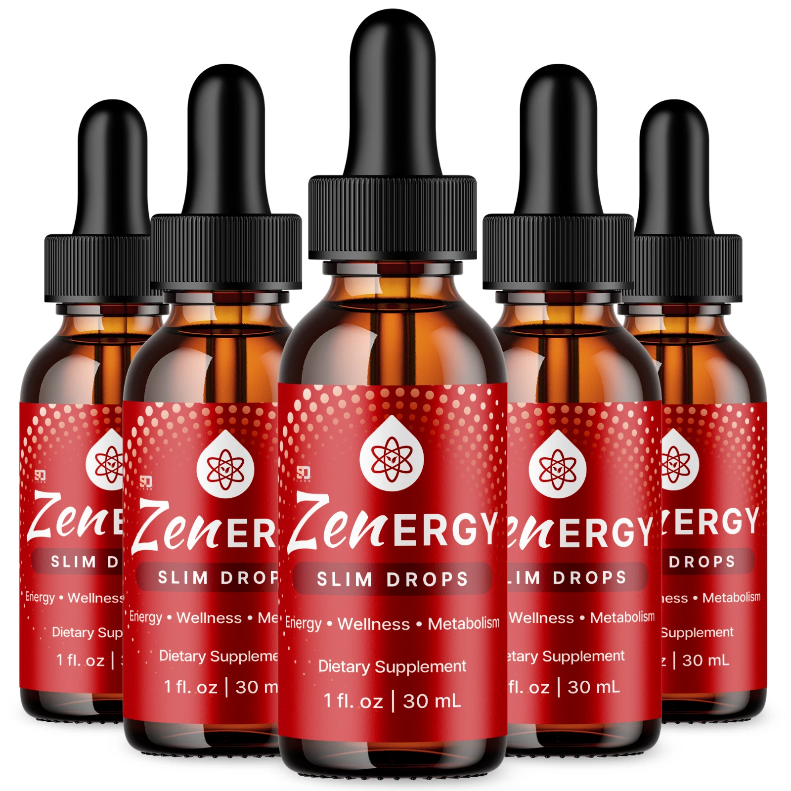 Zenergy Slim Drops - Support Weight Management and Daily Energy (5 Pack)