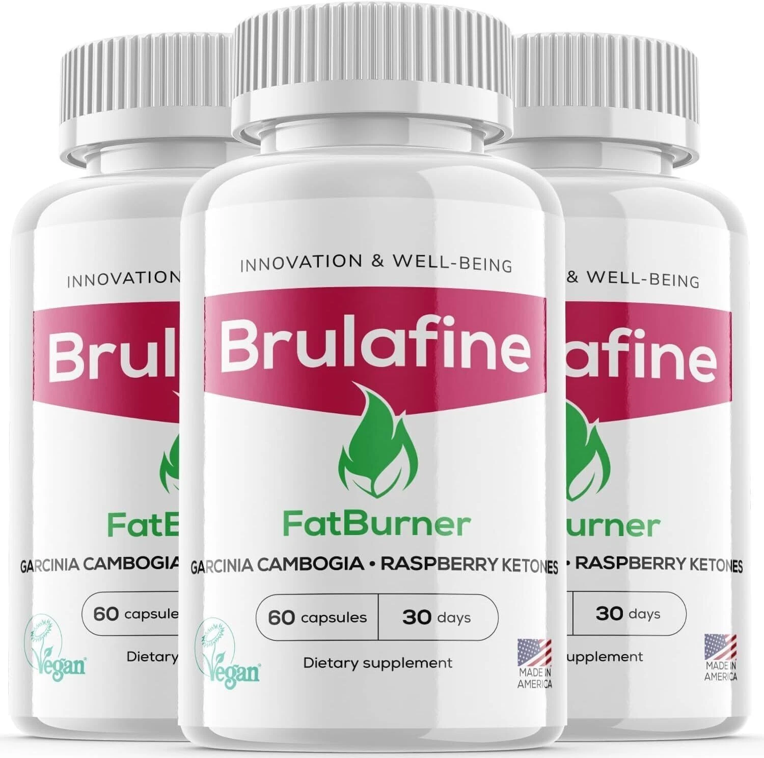 Brulafine Keto Capsules - Brulafine Supplement For Weight Loss ORIGINAL - 3 Pack