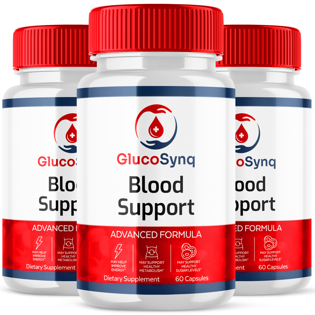 Glucocynq Blood Support Advanced Formula Supplement Natural Ingredients 180 Caps