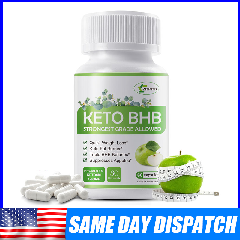 Keto Pills BHB Ketones Weight Loss,Appetite Suppressant K3 Mineral Supplement