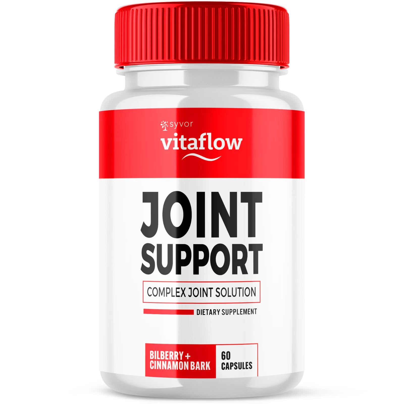 Vitaflow Joint Support Pill Natural Freedom to Move Vitamin Formula 60 Capsules