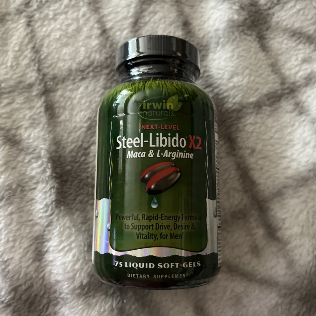 Irwin Naturals Next-Level Steel-Libido X2 Dietary Supplements Softgels - 75ct