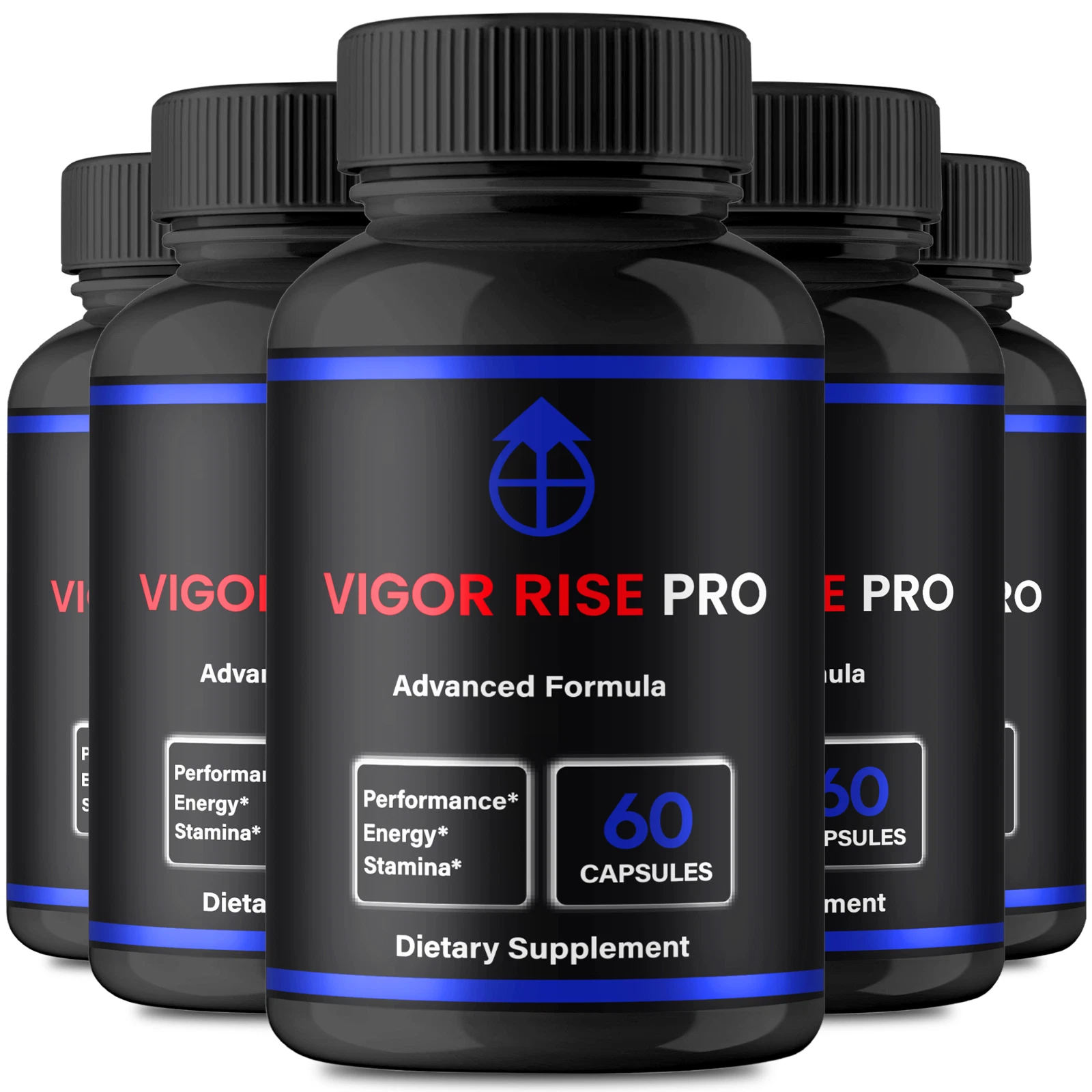 (5 Pack) Vigor Rise Pro Men Pills - VigorRisePro Male Health Pills for Vitality
