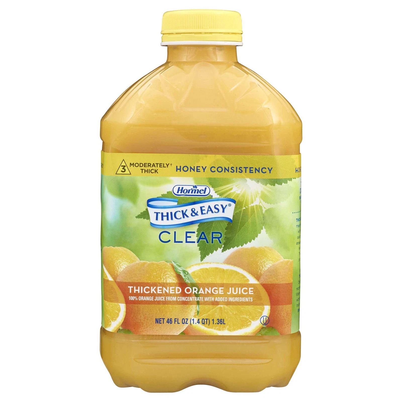 Thick & Easy Thickened Beverage Orange 46 oz. Bottle 6 Ct