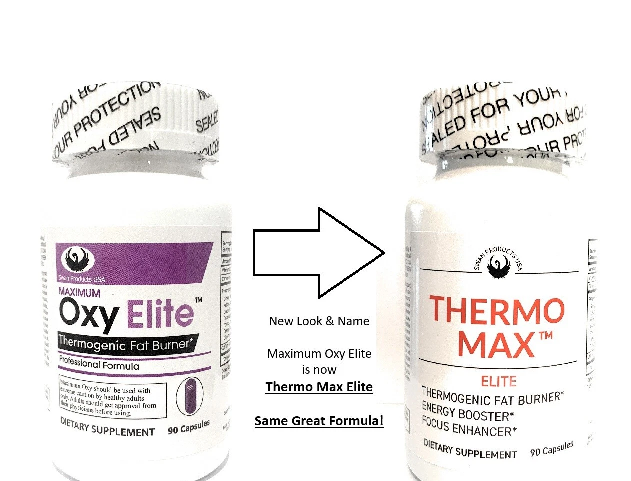 Maximum Oxy is now Thermo Max Elite Fat Burner New Look & Name!