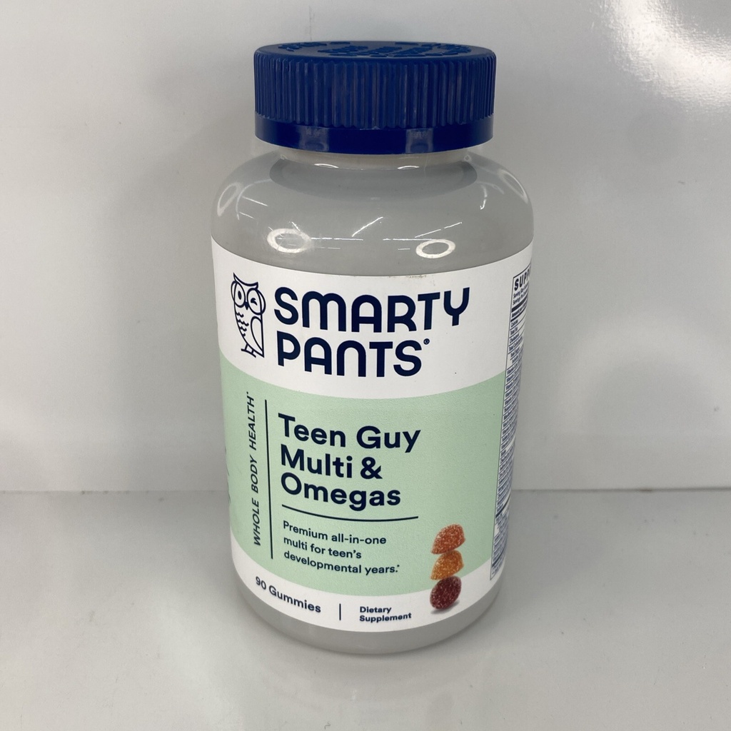 Smarty Pants Teen Guy Formula 90 Gummies Exp Sep2022