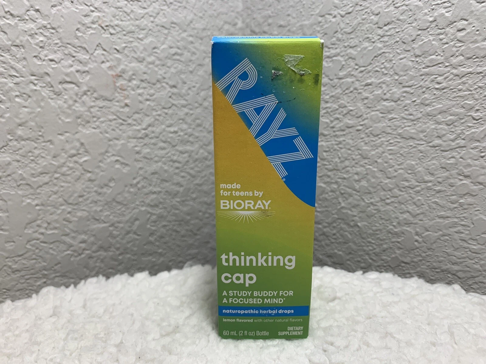 Rayz, Thinking Cap, Naturopathic Herbal Drops, Lemon, 2 fl oz (59 ml) ~FREE SHIP