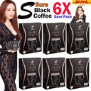 6X Pananchita Coffee S Sure Black Coffee Instant Weight Management Fit Dietary