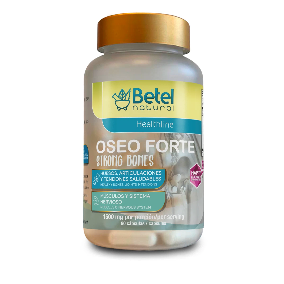 Oseo Forte Capsules by Betel Natural -Natural Support for Strong, Healthy Bones