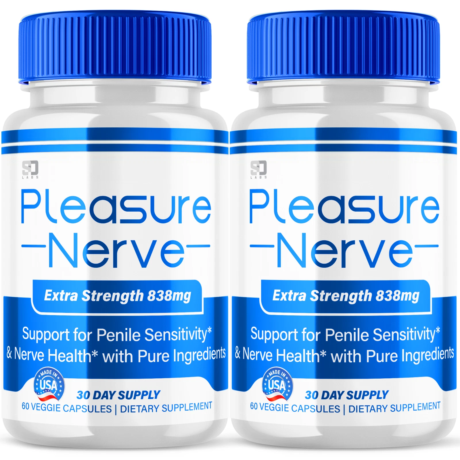 Pleasure Nerve Extra Strength Support Nerve Health & Performance (2 Pack)