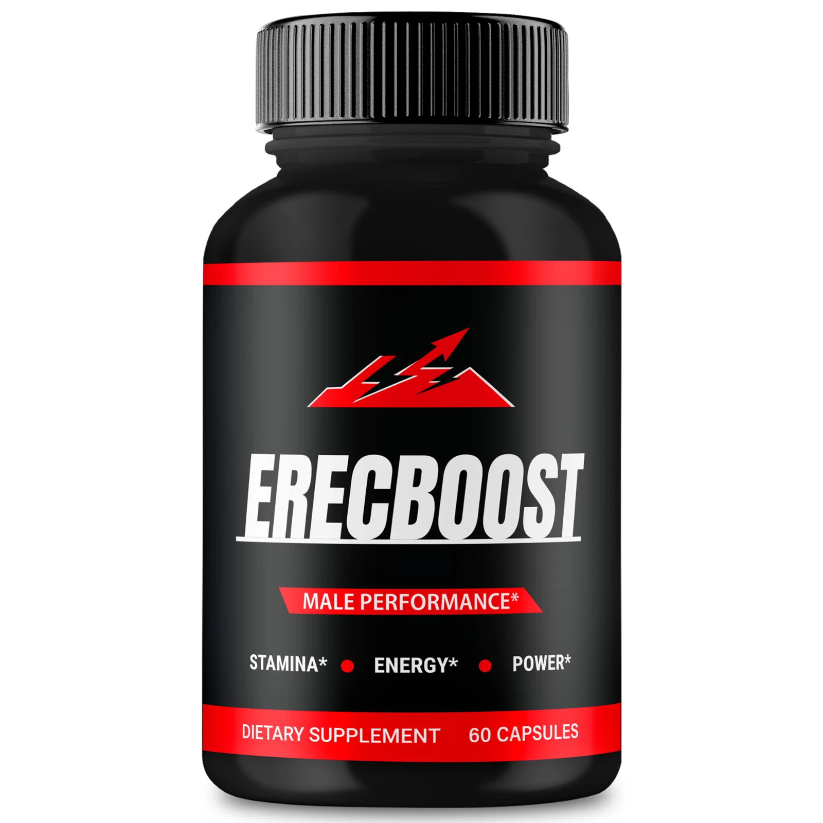 ErecBoost for Men, Erec Boost Advanced Formula Male Support Pills 60ct