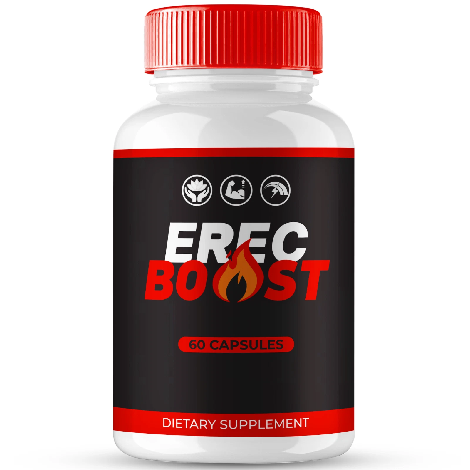 Erec Boost for Men Capsules, ErecBoost Male Performance Support Pills 60ct