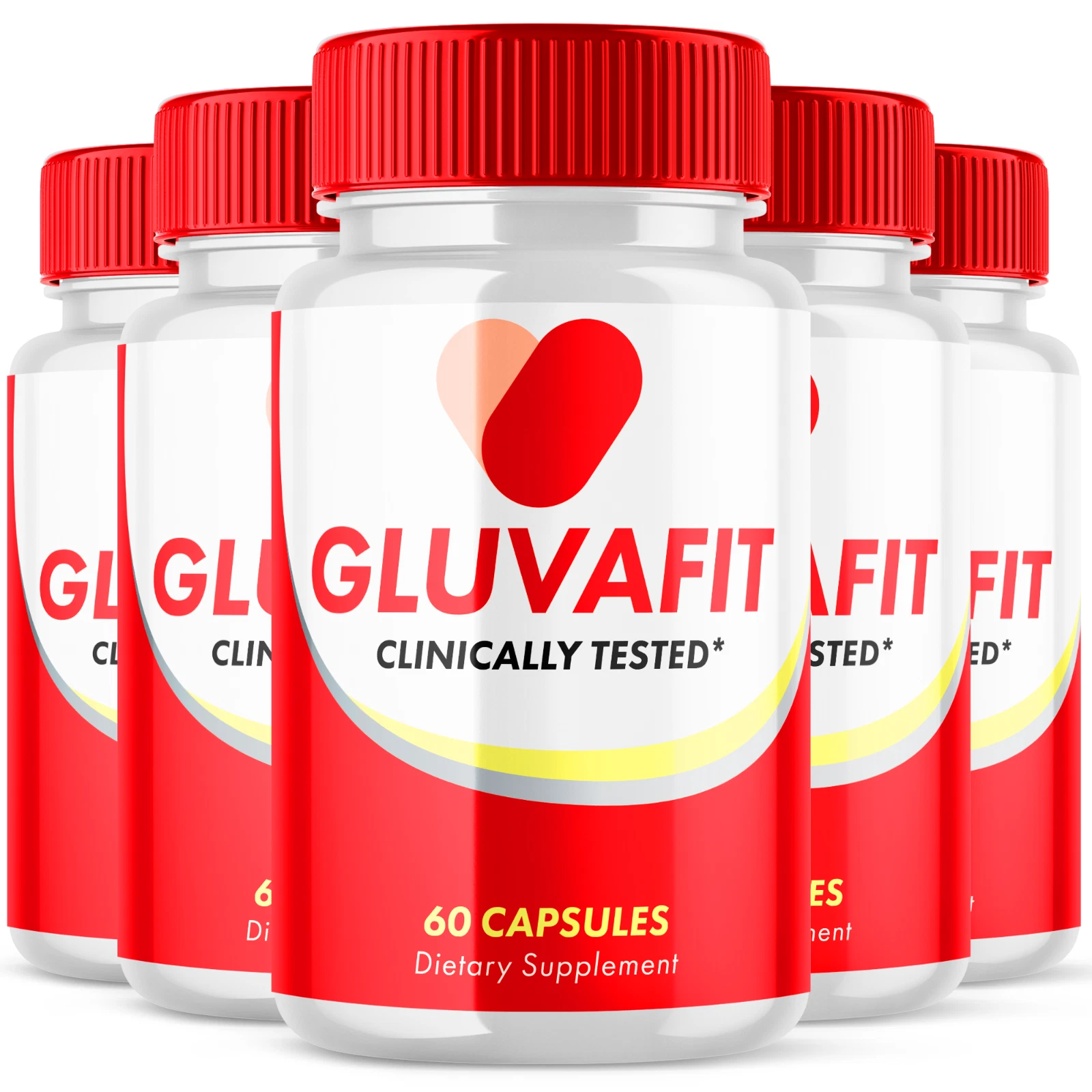 Gluvafit Advanced Blood Formula Glycogen Maximum Support Supplement 300 Capsules