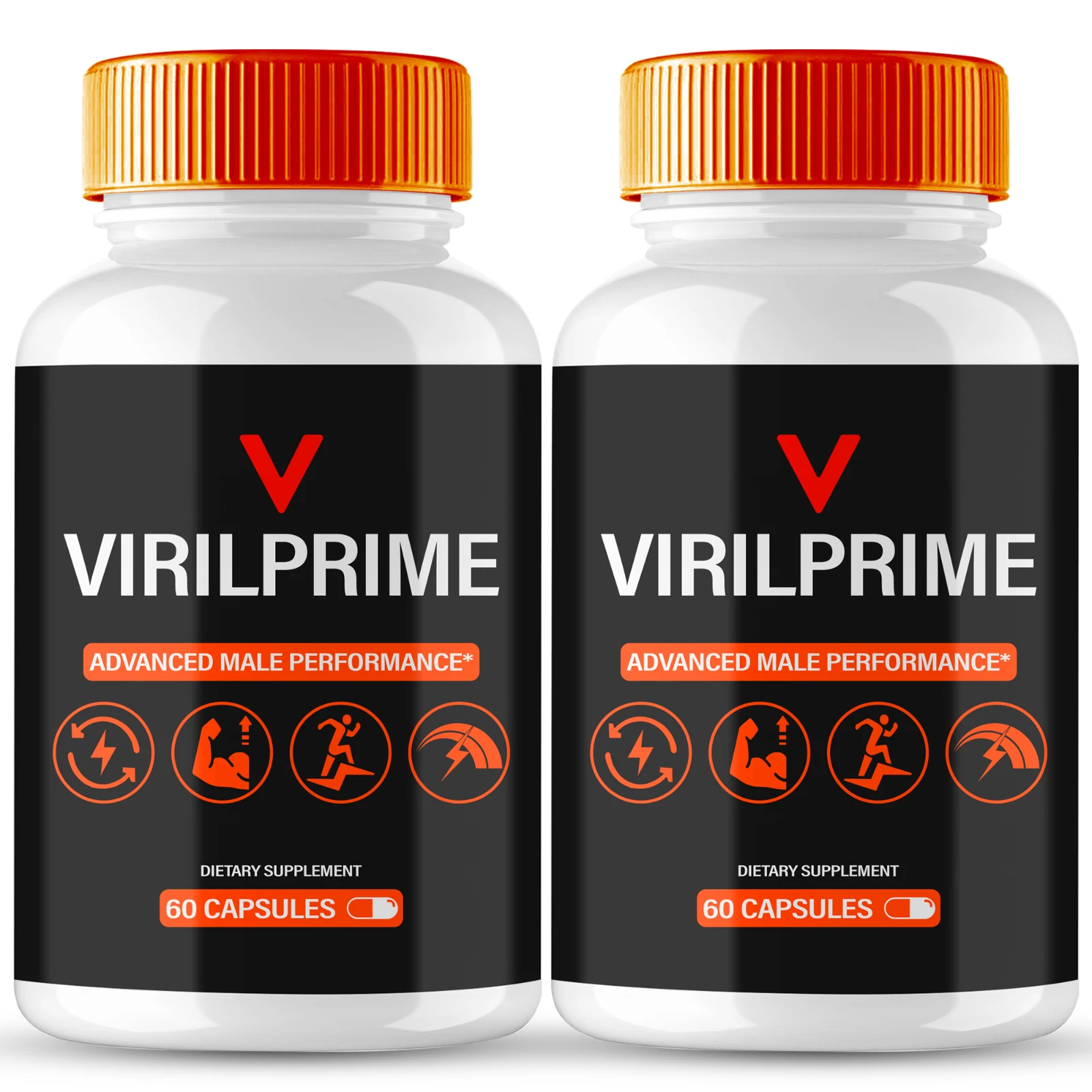 (2 Pack) Viril Prime for Men, VirilPrime Advanced Formula Male Support Pills