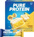 Pure Protein Bars Lemon Cake 12ct High Protein Low Sugar Snack
