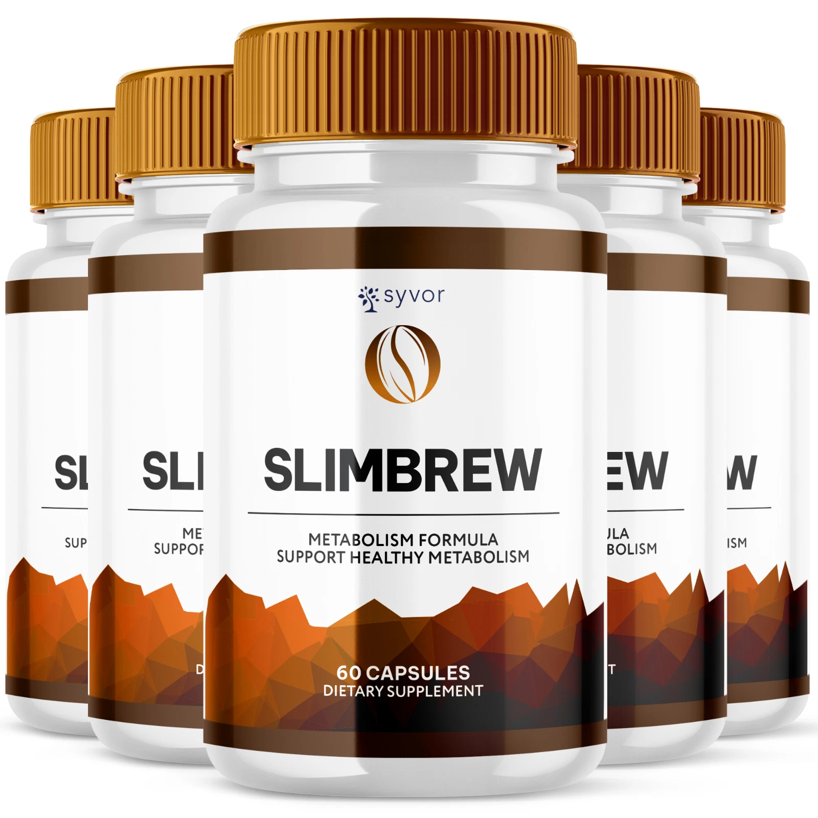 Slimbrew Advanced Formula Max Strength Health & Fitness Supplement 300 Capsules