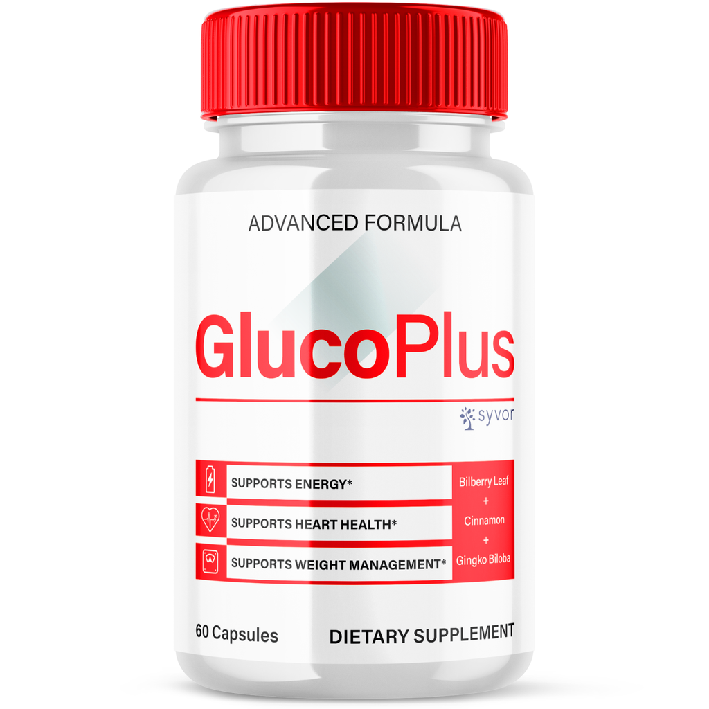 Glucoplus Advanced Formula All Natural Glyco Support Formula Gluco Plus 60 Caps