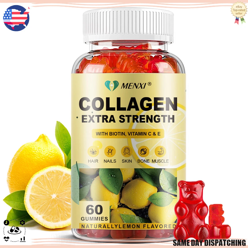Collagen Peptides Gummies - Skin Elasticity & Joint Lubrication Support 60PCS