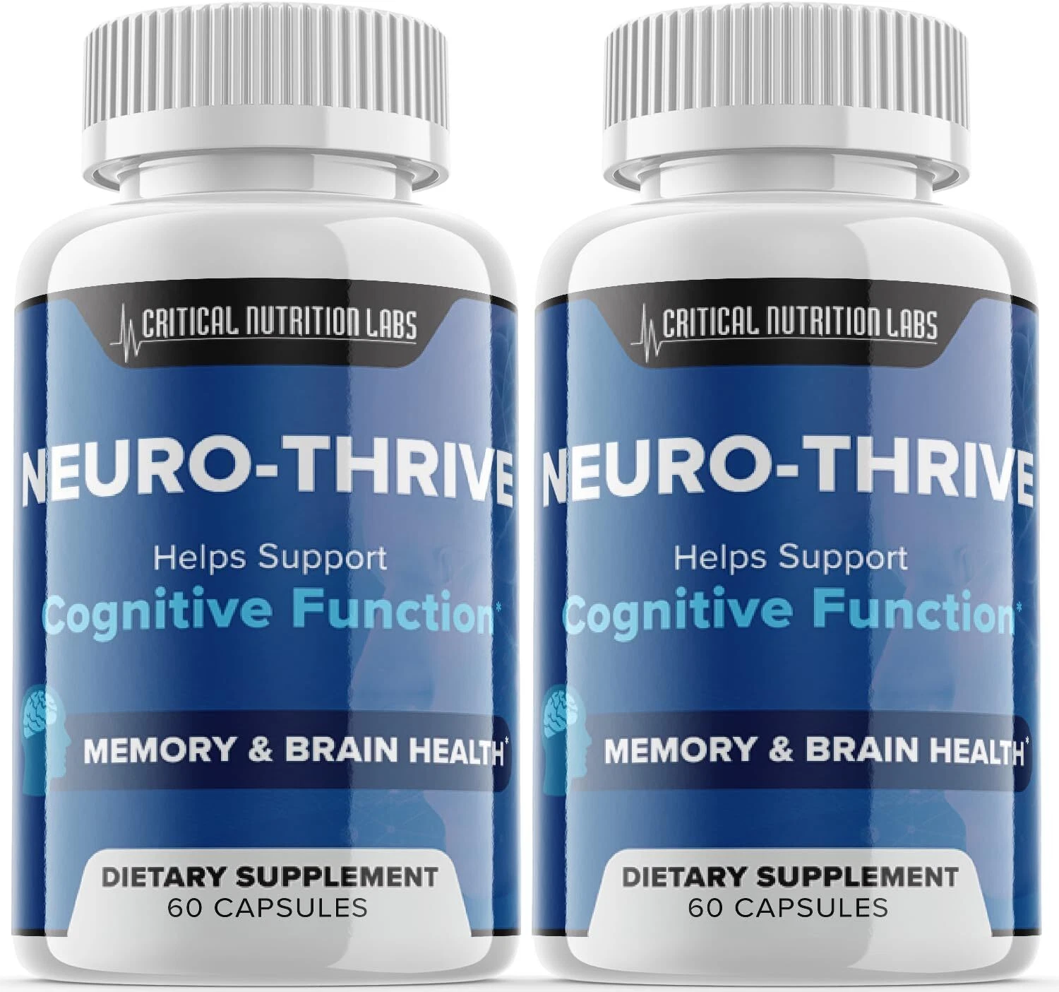 Neuro-Thrive Pills - Neuro-Thrive Nootropic Supplement For Brain Health - 2 Pack