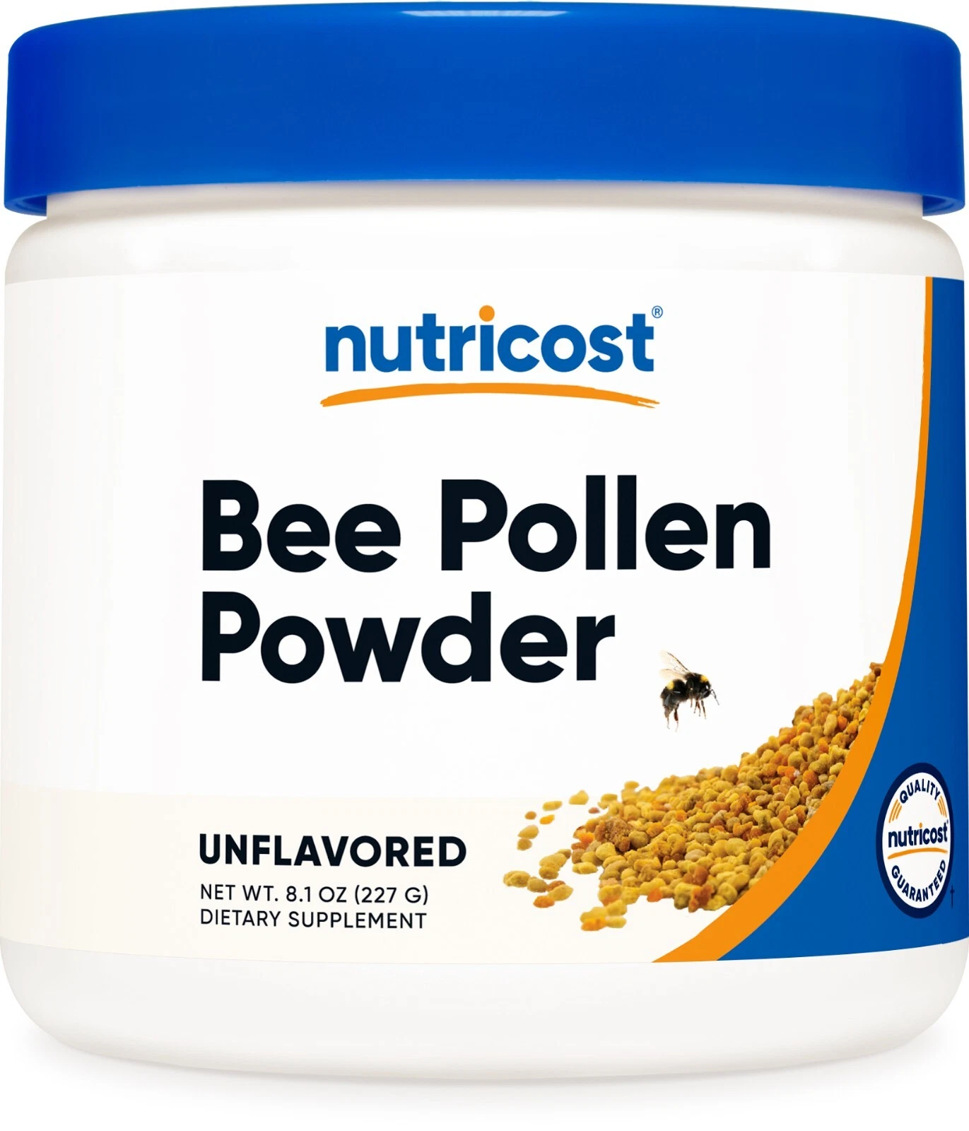Nutricost Pure Bee Pollen Powder (8 oz) - Gluten Free, Non-GMO Supplement