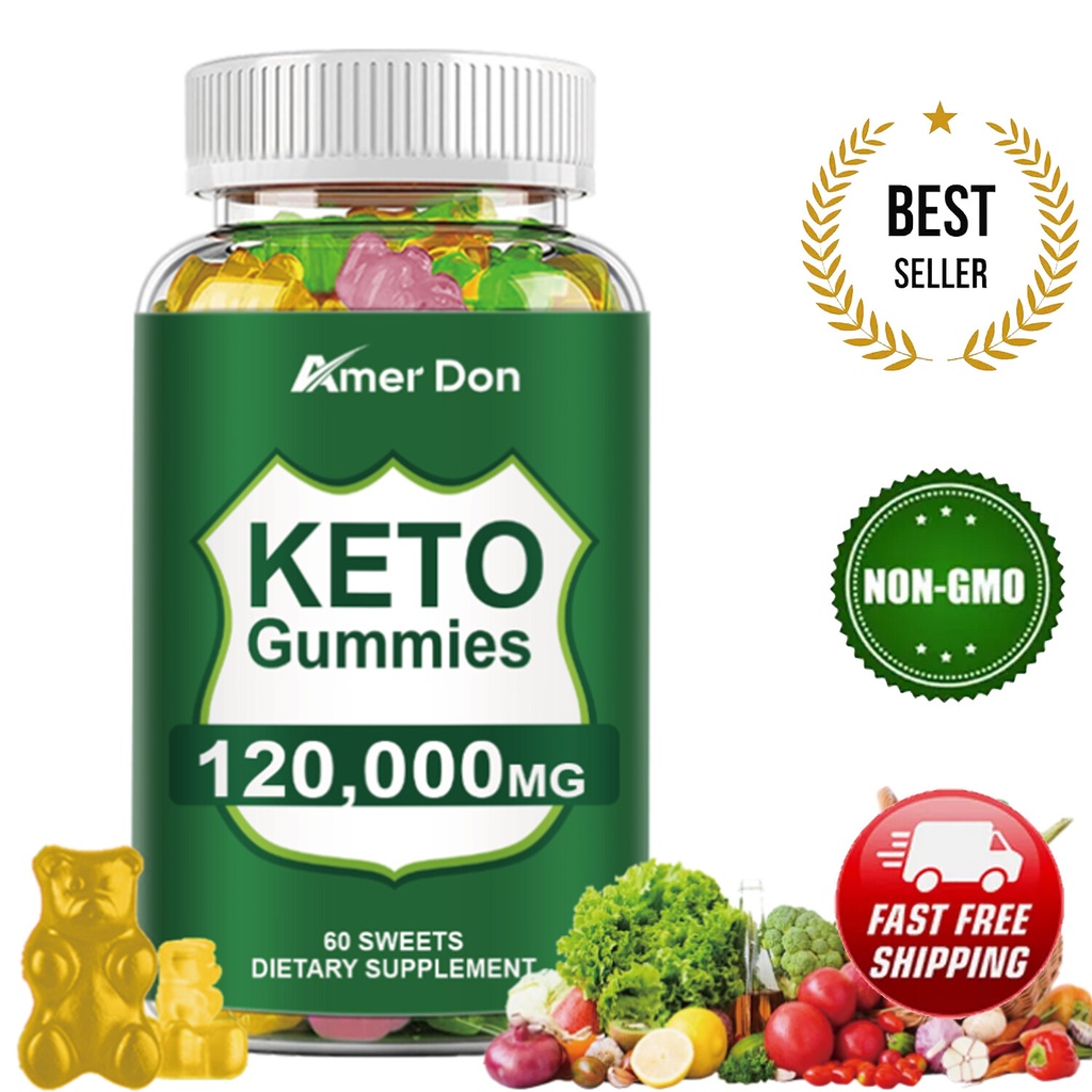 Keto Acv Gummies - Weight Loss, 120,000mg Appetite Suppressant, - Fat Burner