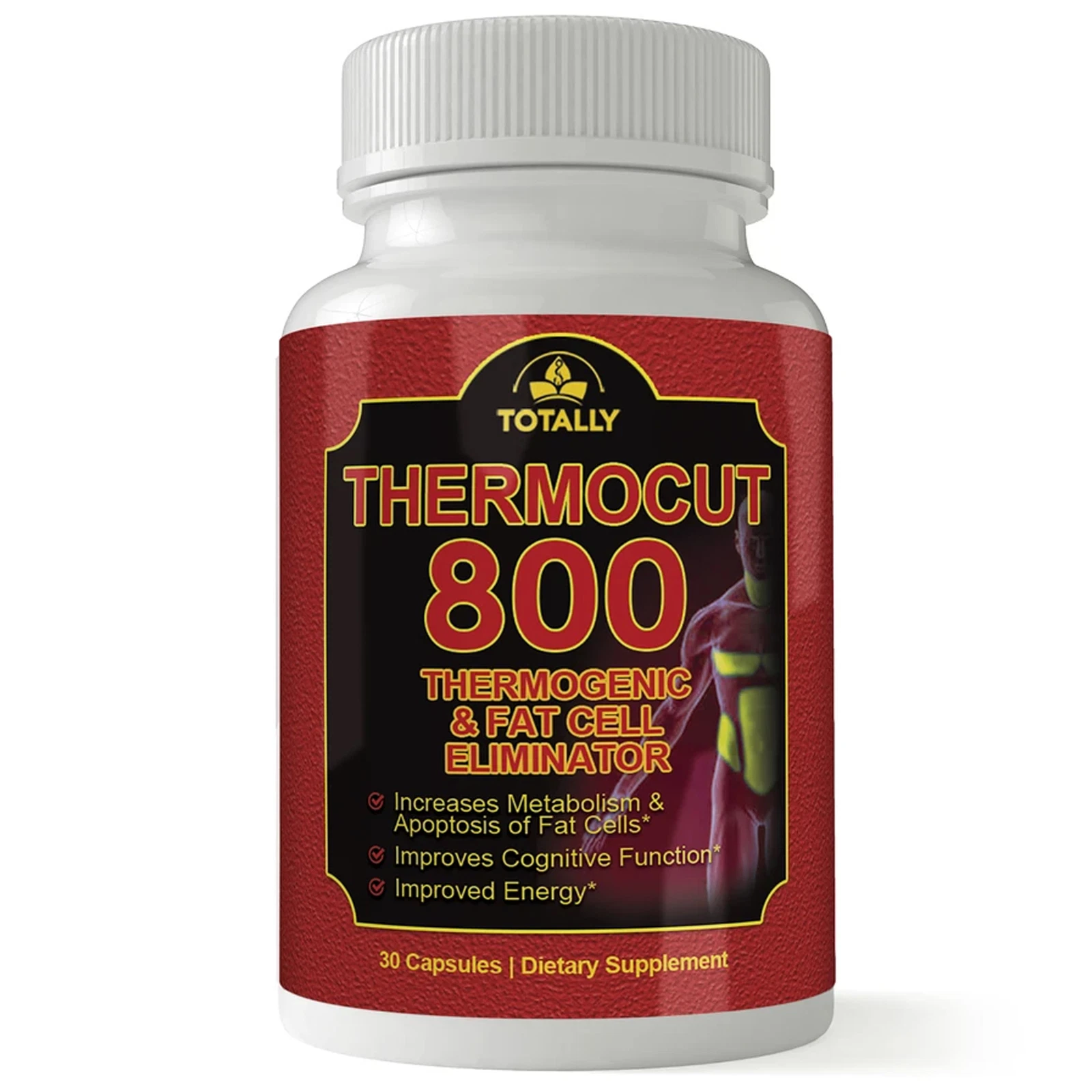 Cayenne Pepper Weight Loss Capsules Thermocut Thermogenic Fat Burner Supplements