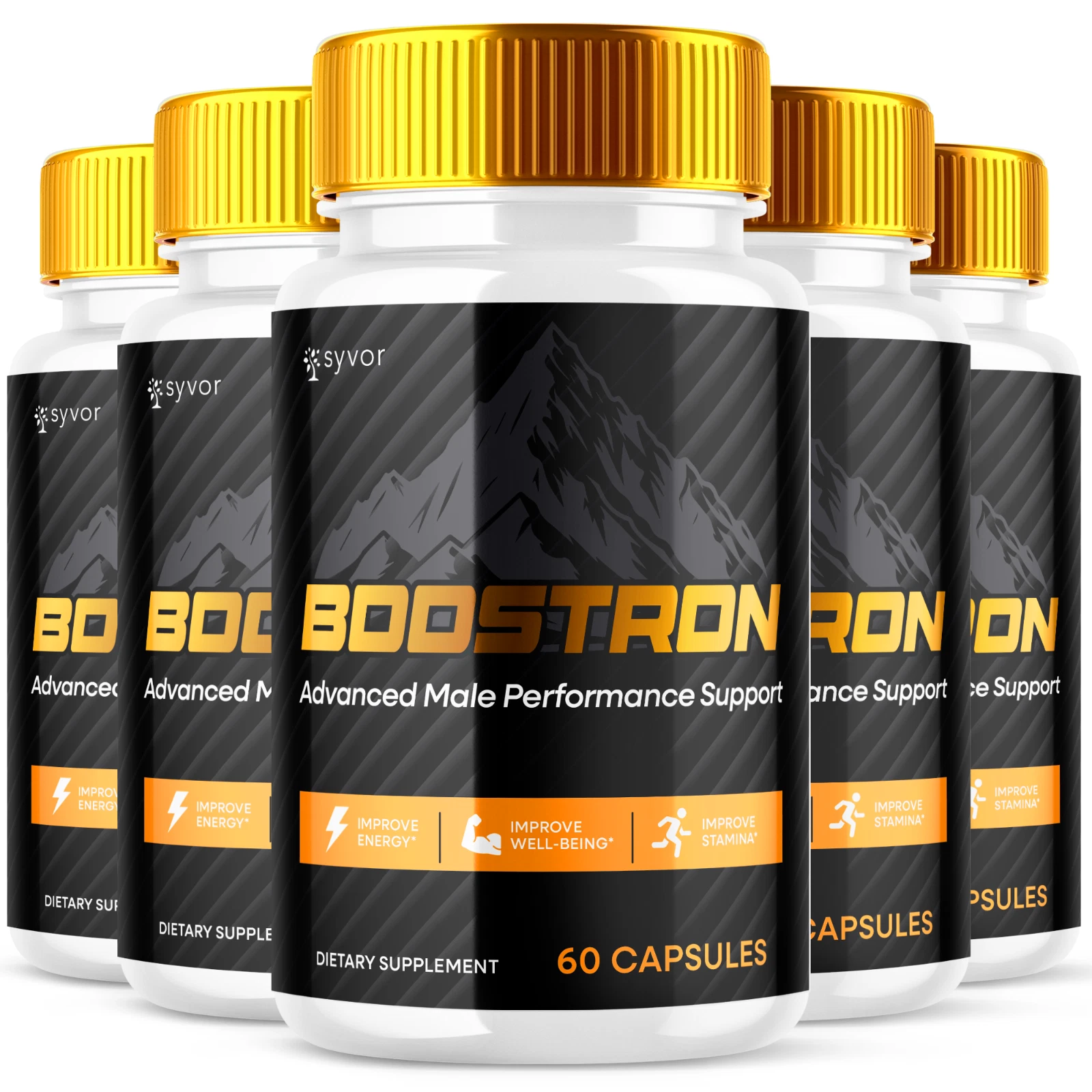 Boostron Pills for Men Maximum Strength Boostron Formula Supplement 300 Capsules