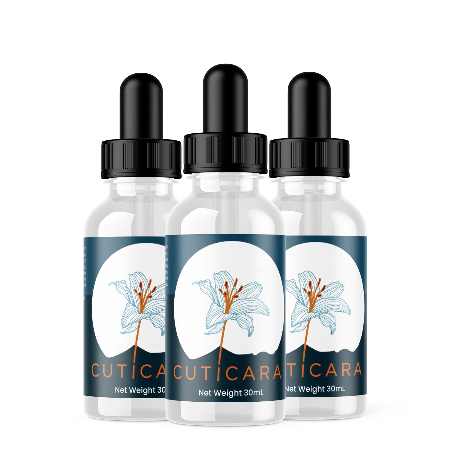 Cuticura Skin Drops - Safe For All Skin Types ORIGINAL - 3 Pack