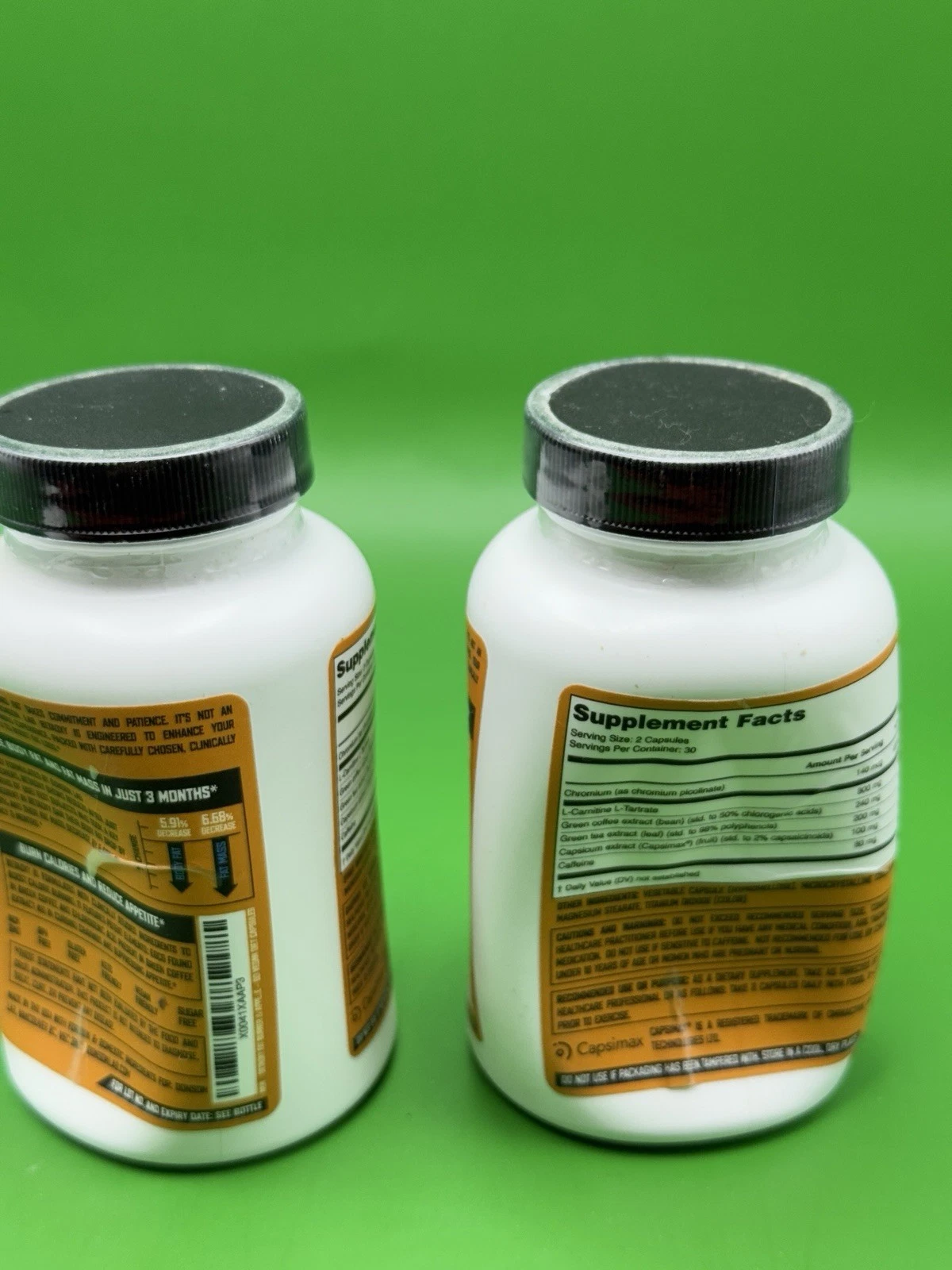 2 X BetaOxy Fat Burner & Appetite Suppressant and Weight Loss Supplement 5/2026