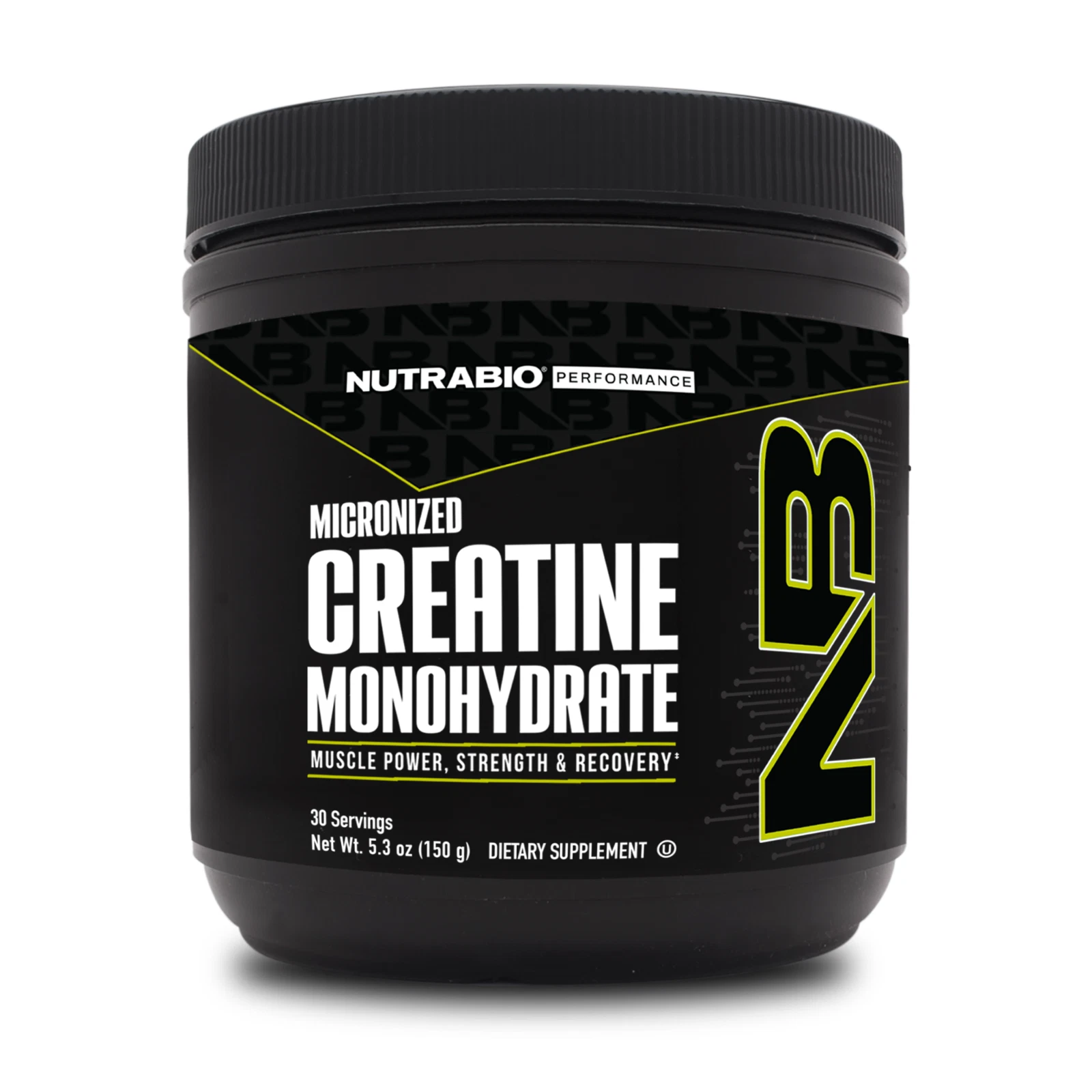 NUTRABIO CREATINE MONOHYDRATE POWDER Micronized Muscle Strength Power 150 Grams