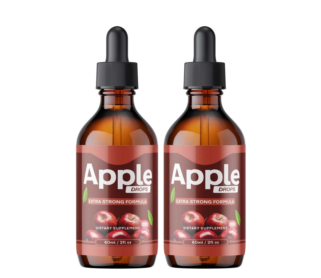 Apple Drops Extra Strong Formula AppleDrops Dietary Supplement ( 2 Pack )