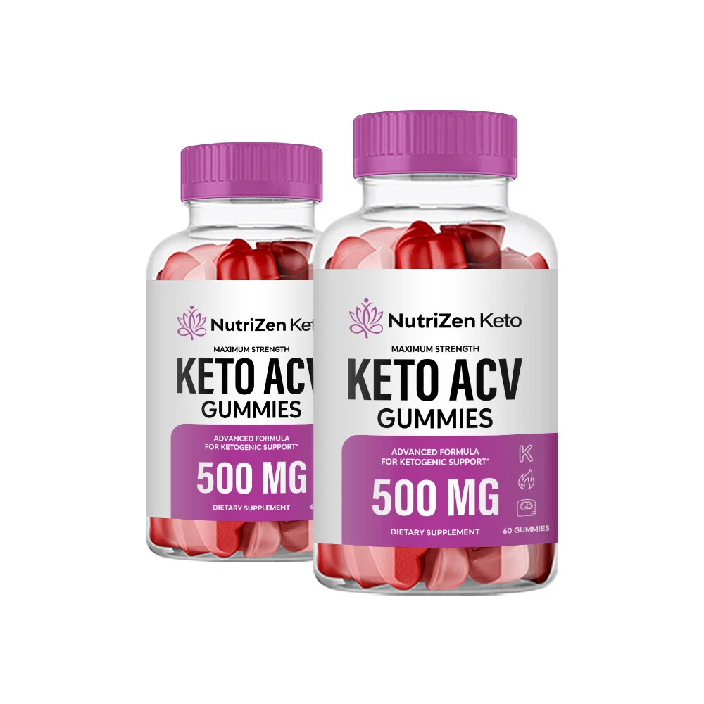 NutriZen - NutriZen Keto Apple Cider Vinegar Gummies (2 Pack)