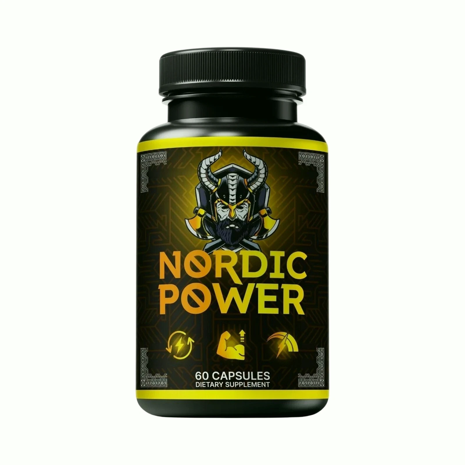 Nordic Power Male Capsules - To Support Vitality & Stamina - 60 Capsules