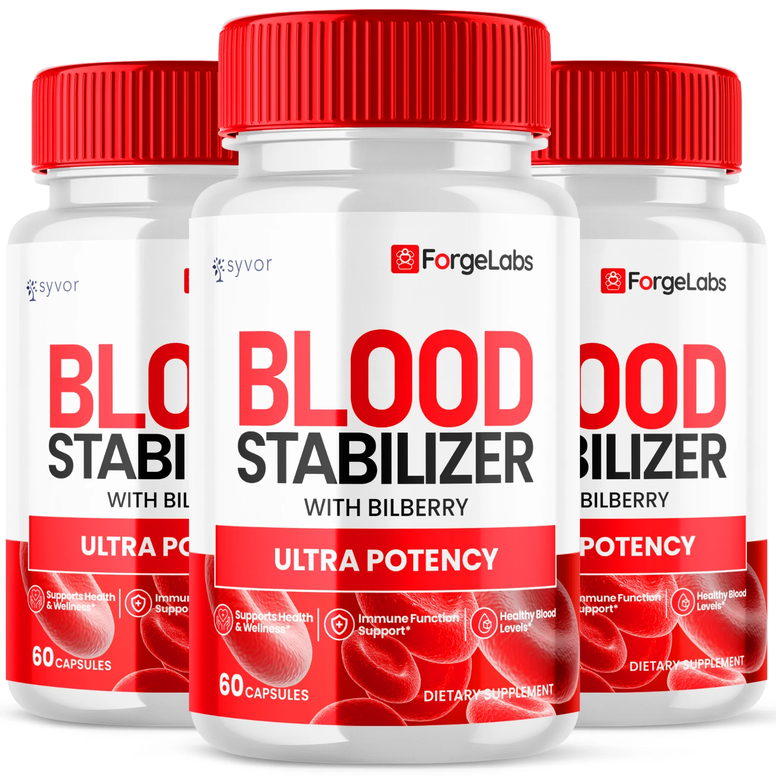 ForgeLabs Blood Stabilizer Advanced Max Formula Glycogen Supplement 180 Capsules