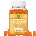Organic Greek Probiotic Fiber Gummies Digestive Health Immune Dietary Supplement