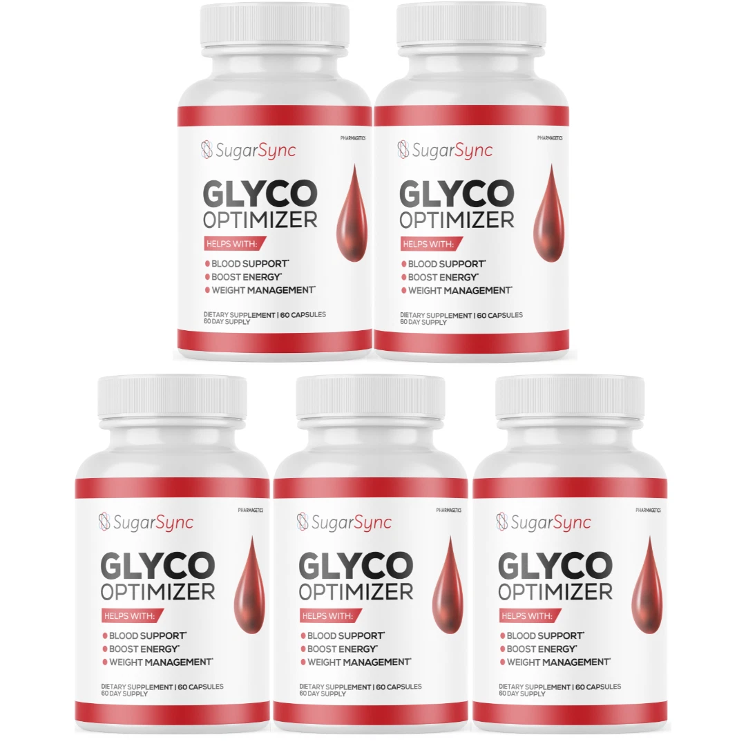 Sugar Sync Glyco Optimizer Maximum Strength Glycogen Supplement - 5 Bottles