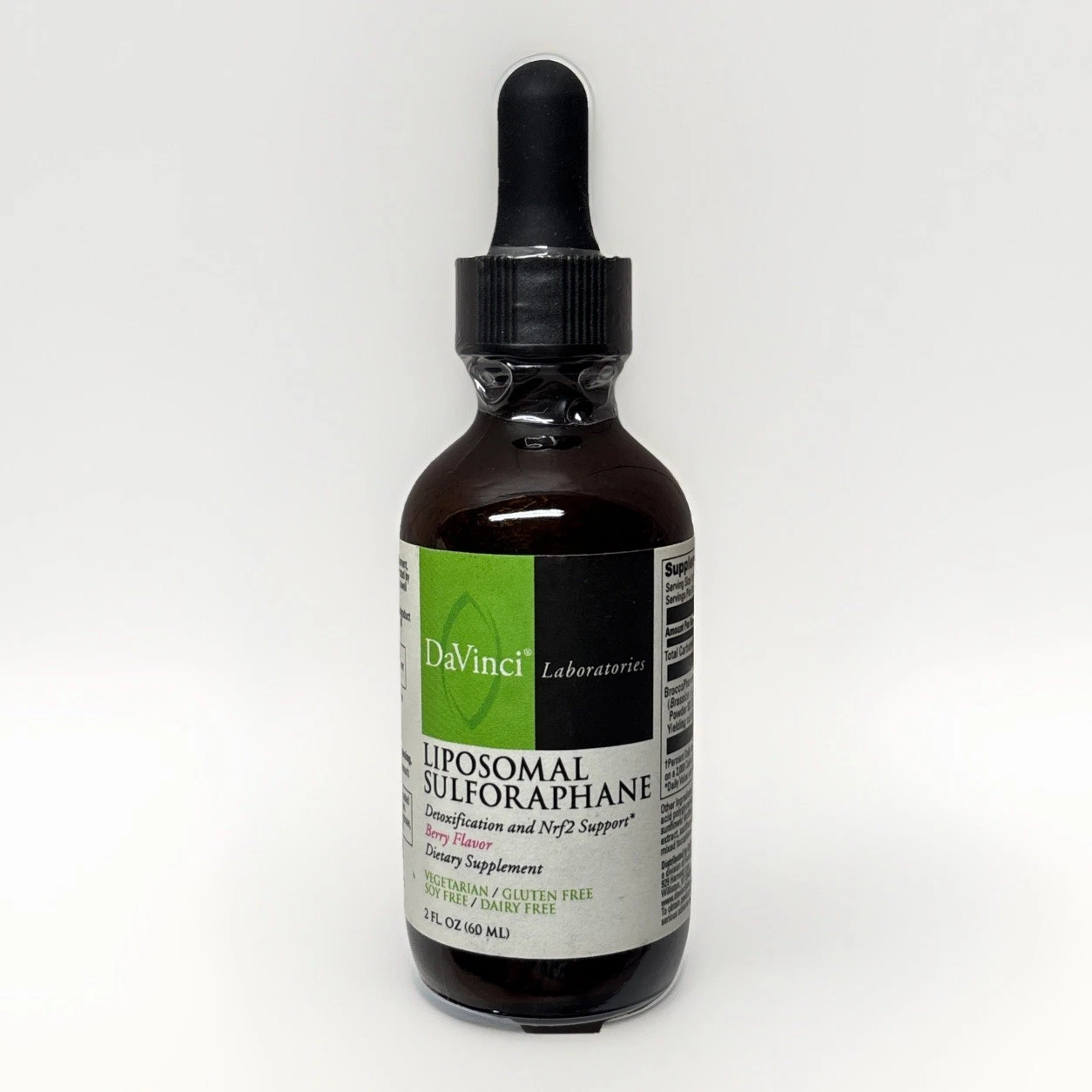 DaVinci Laboratories Liposomal Sulforaphane Detoxification Berry 2 fl oz READ DE