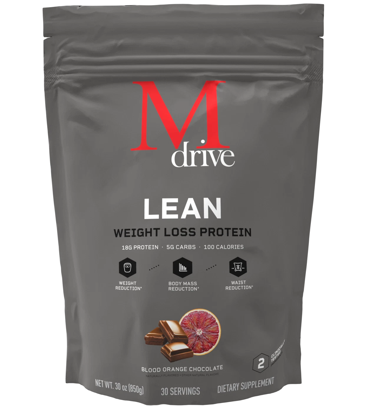 MDRIVE LEAN Weight Loss Whey Protein Powder Morosil Chromax Chromium Lose Weight