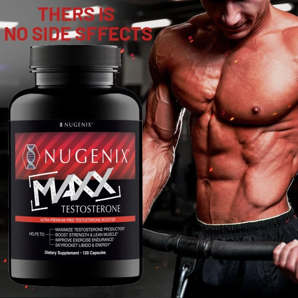 Nugenix Maxx Testosterone Boost Capsules - Improve endurance and boost libido