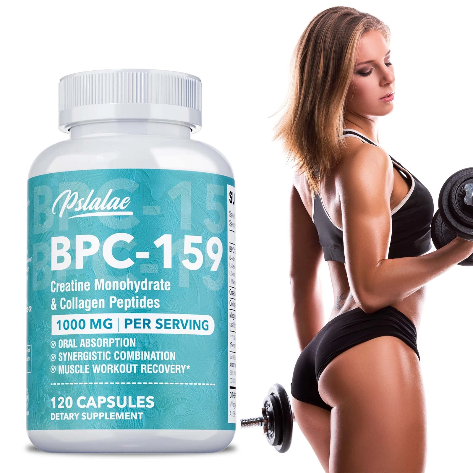 BPC-159 - Creatine -Monohydrate & Collagen Peptides -Joint Support,Muscle Health
