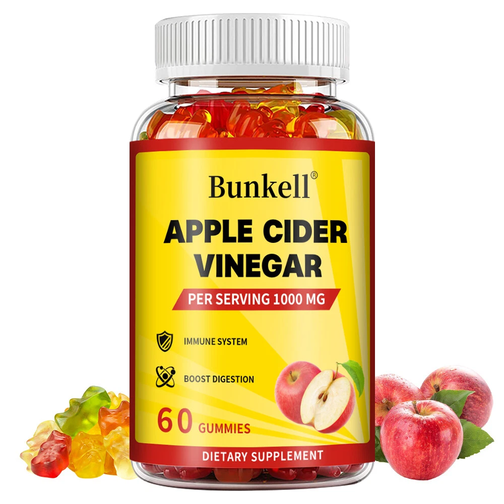 Apple Cider Vinegar Gummies Balance Energy & Digestive Health,Burn Fat Support
