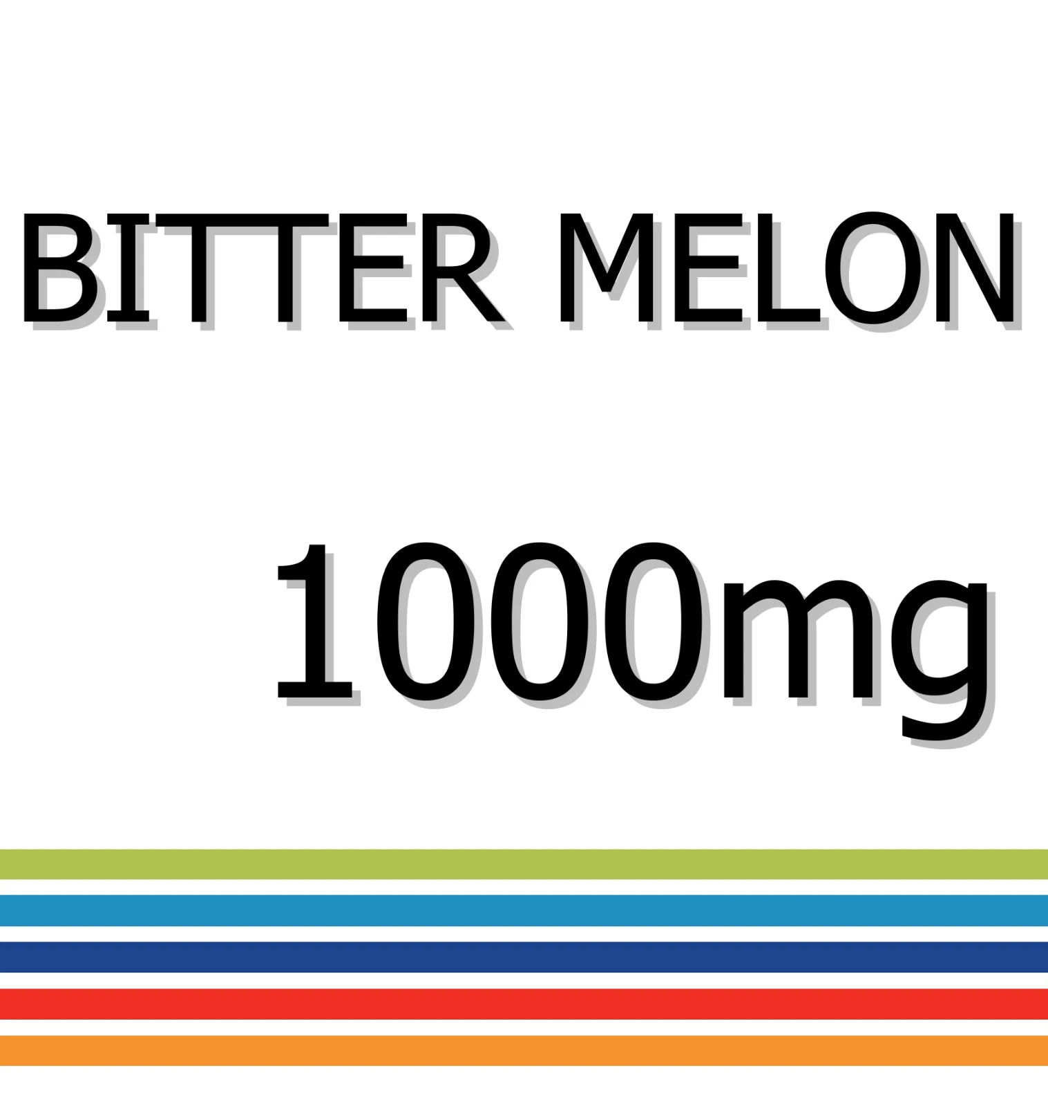 BITTER MELON 1000mg x 90 Tablets - Regulated Blood Sugar