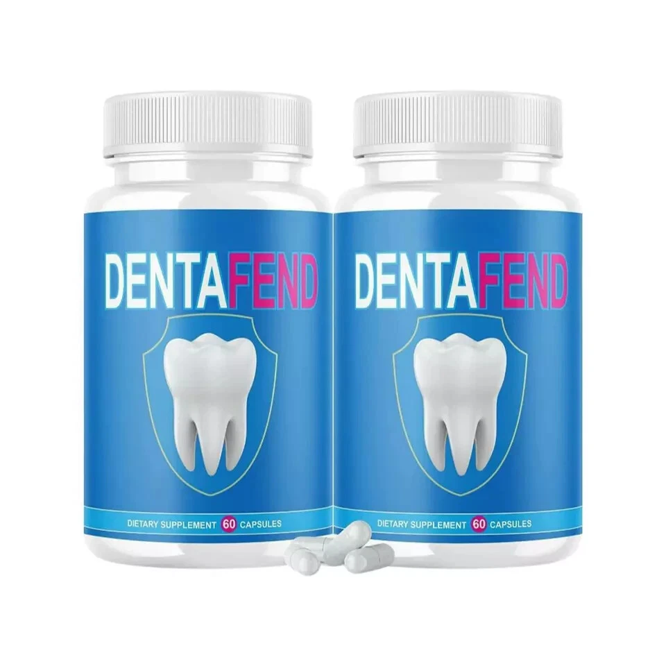 Dentafend for Teeth Supplement Dentafend Pill for Teeth 120 Capsules (2 Pack)