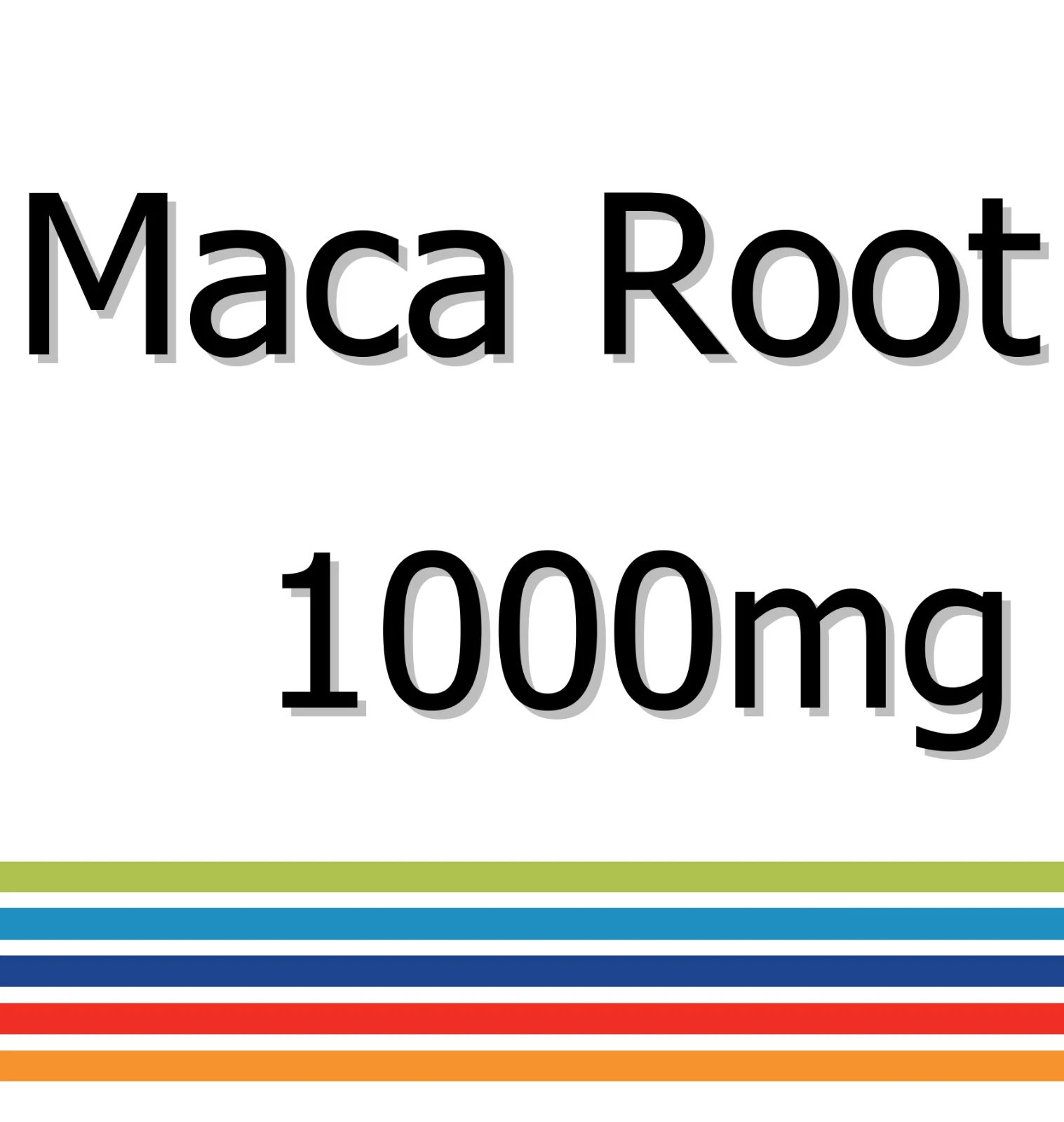 Maca Root 1000mg x 30 Tablets - Balanced Hormones