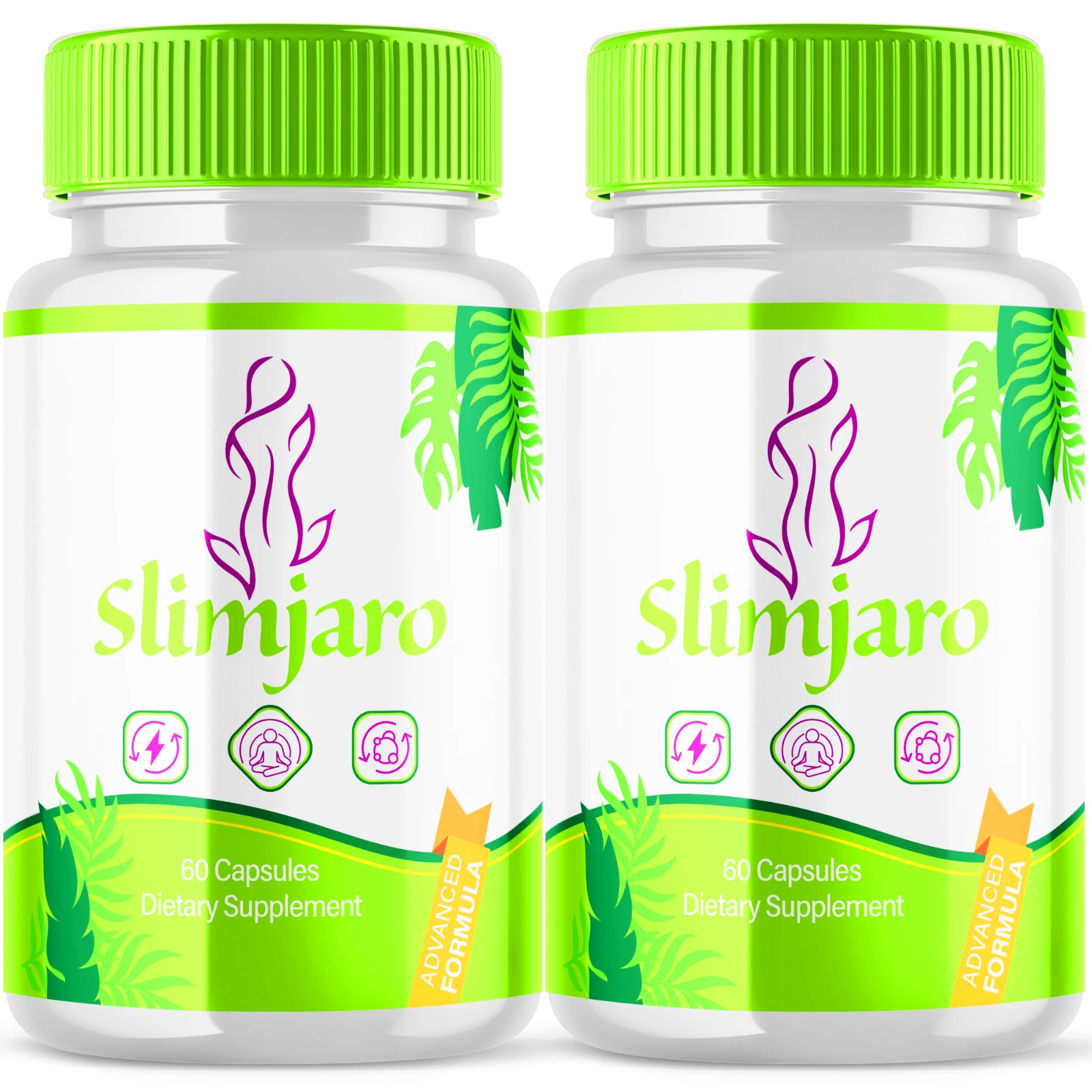 슬림자로 어드밴스드 내추럴 서포트 슬림 자로 에너지 & 피트니스 비타민 120 캡슐