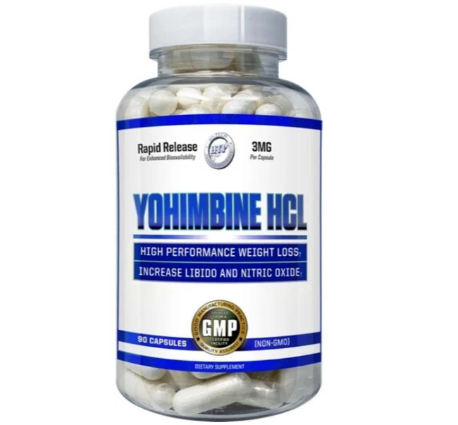 Y o h i m b i n e HCL 90 Capsules - Exp 09/2026