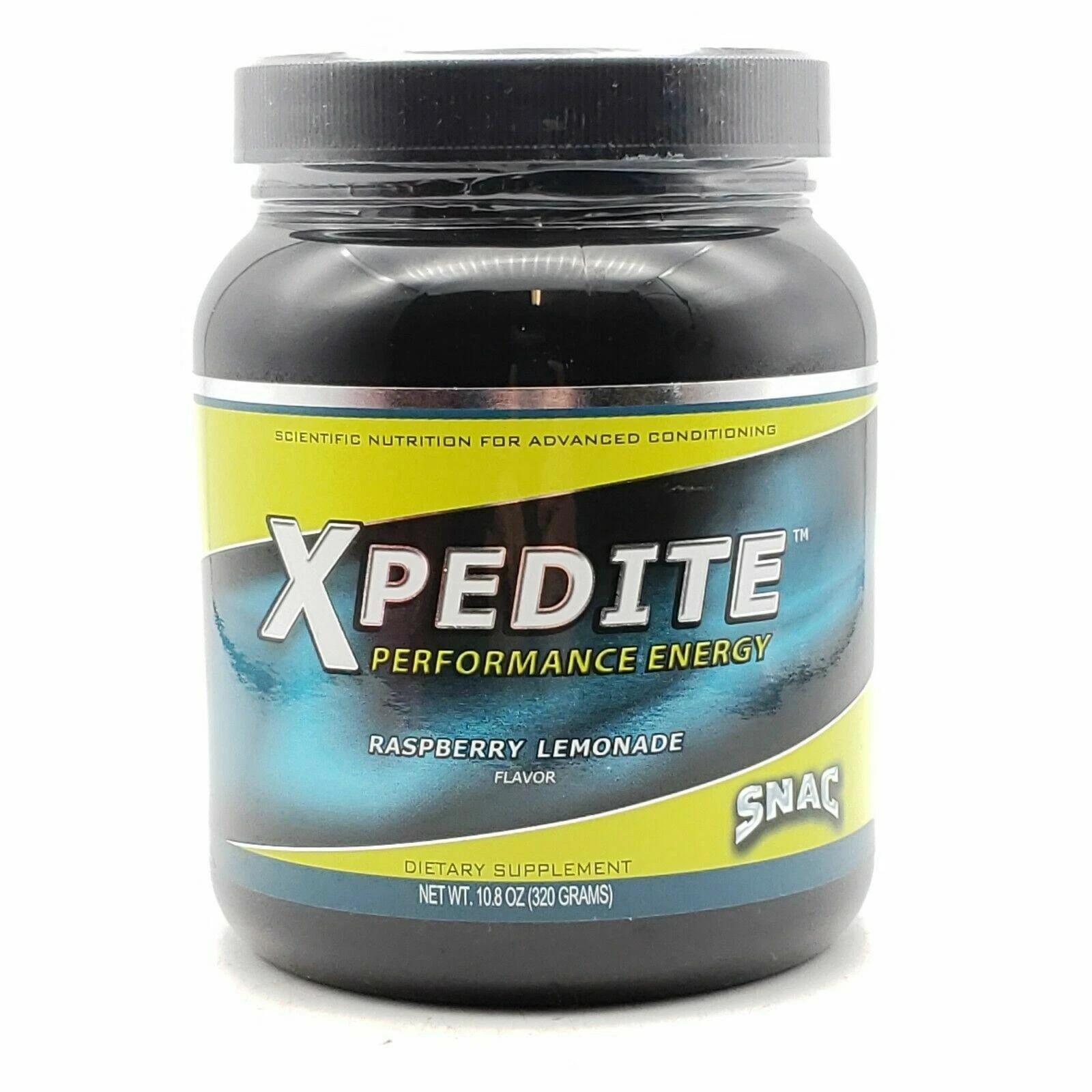 SNAC XPEDITE Preworkout Raspberry Lemonade Powder *Clumpy" *Past Date Deal*