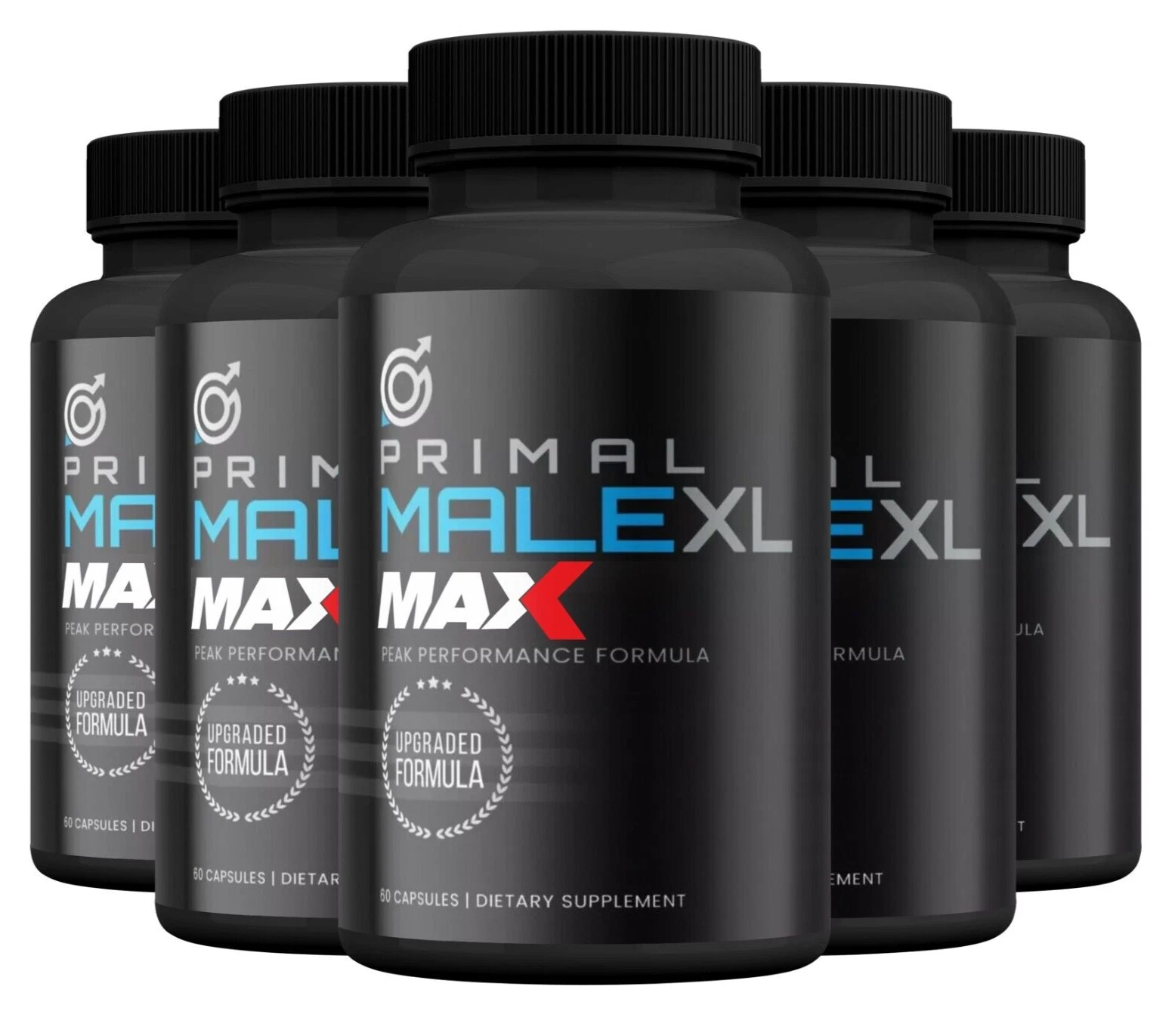 Primal Male XL MAX for Men ED Supplement for men BigD Fast Ship ( 5 Pack )